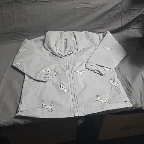 HOLLY & BEAU DALMATIAN RAINCOAT – KIDS' COLOUR CHANGING RAINCOAT, AGE 7-8