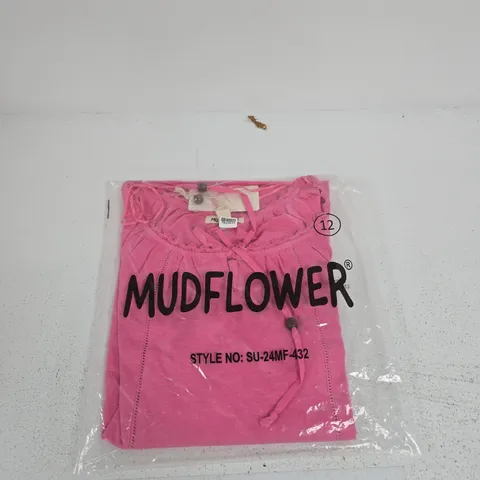 MUDFLOWER PINK WOMEN'S GARMENT – UK 12 (EU 40, US 8) – STYLE NO. SU-24MF-432
