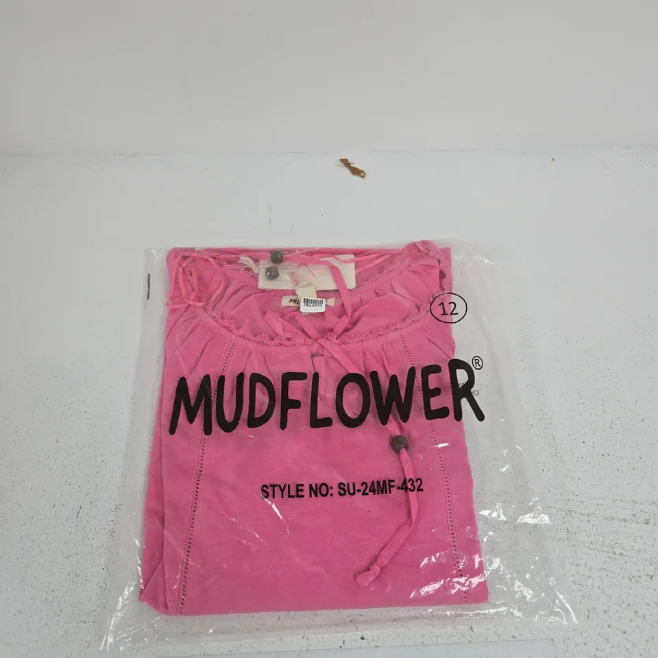 MUDFLOWER PINK WOMEN'S GARMENT – UK 12 (EU 40, US 8) – STYLE NO. SU-24MF-432