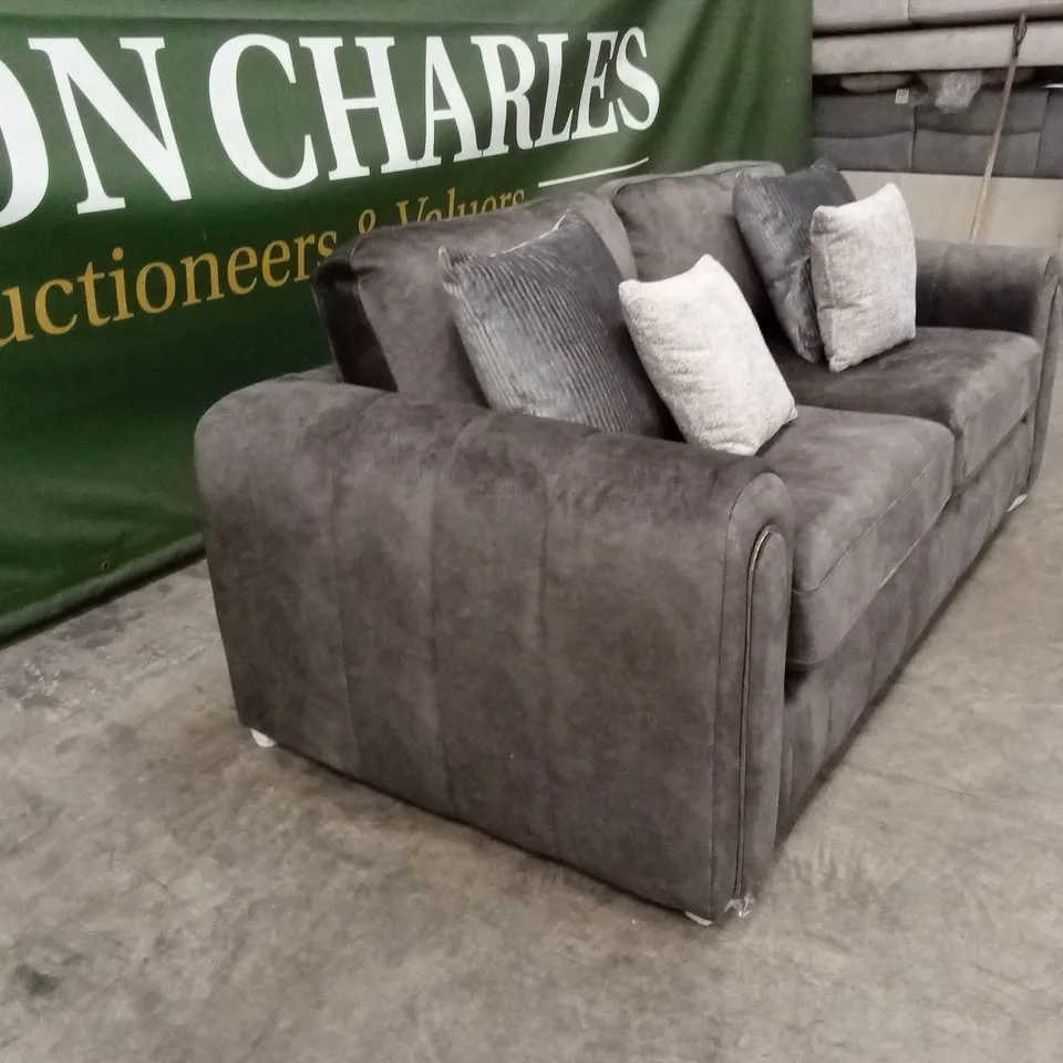 AMARA 2 SEATER SOFA - CHARCOAL RRP £1199