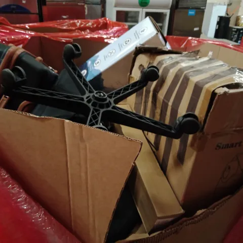 PALLET OF ASSORTED HOUSEHOLD GOODS AND PRODUCTS TO INCLUDE;SMART CAT LITTER BOX,OFFICE CHAIR, SUITCASE
