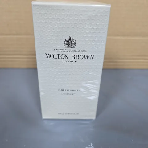 BOXED MOLTON BROWN LONDON FLORA LUMINARE EAU DE TOILETTE 100ML