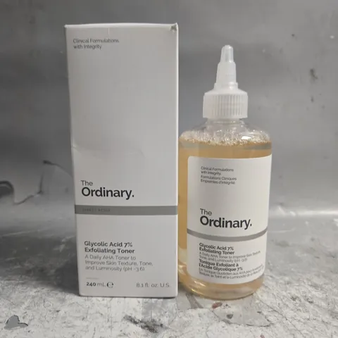 THE ORDINARY GLYCOLIC ACID 7% EXFOLIATING TONER 240ML