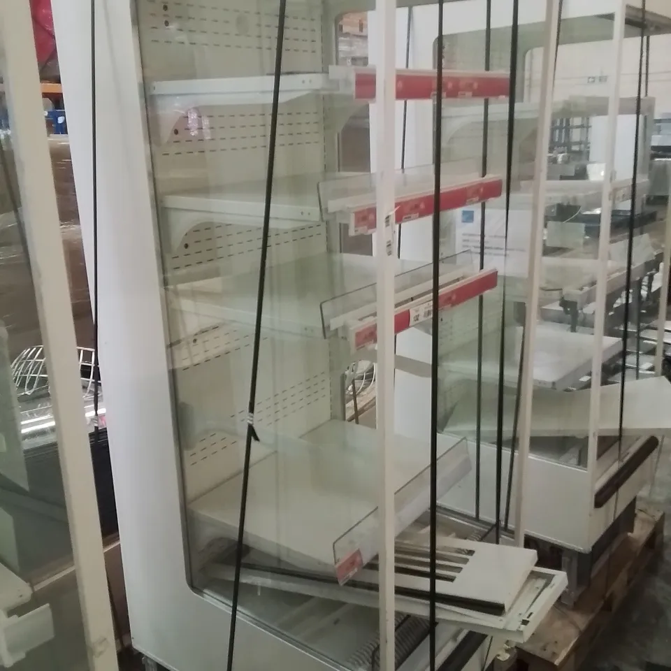 LARGE COMMERCIAL 5 TIER DISPLAY CABINET FRIDGE