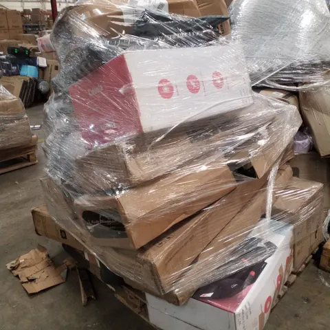 PALLET CONTAINING ASSORTED PRODUCTS INCLUDING SOFT PLAYPEN, CAR SEATS & DOG CRATE
