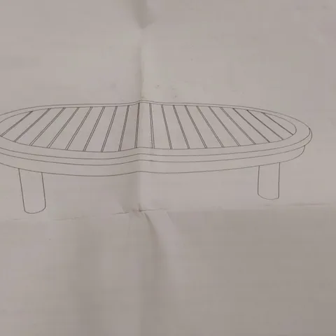 BOXED DANETTI FRANCISCO GARDEN COFFEE TABLE