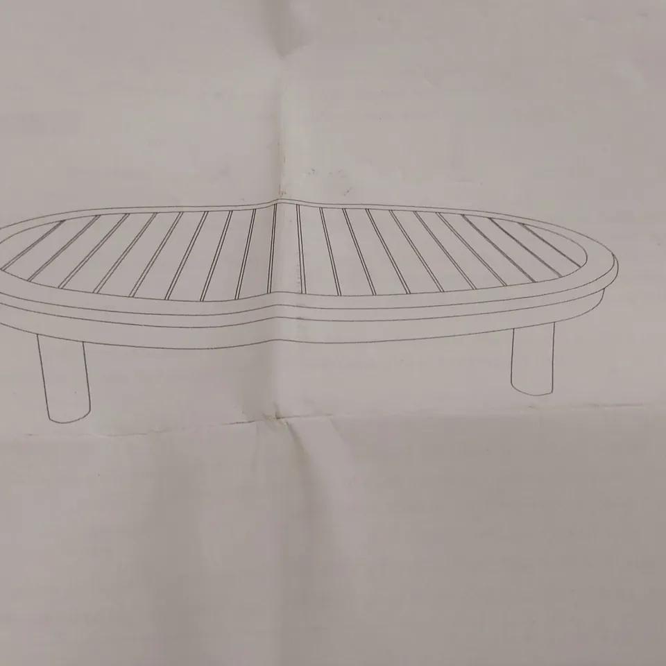 BOXED DANETTI FRANCISCO GARDEN COFFEE TABLE