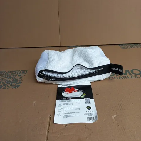 FOOTBALL GOALKEEPER GLOVE BAG FOR WASHING WITH INSTRUCTIONS