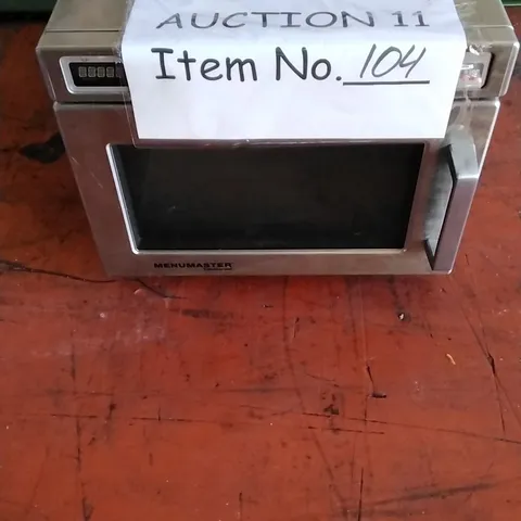 MENUMASTER DEC14E2 COMMERCIAL MICROWAVE
