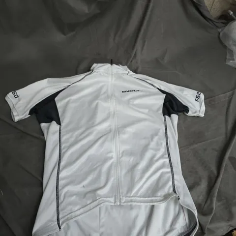 ENDURA CYCLING SHIRT – WHITE, UK SIZE L