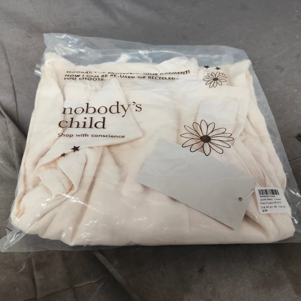 NOBODY'S CHILD FOSSE TROUSES - SIZE 10
