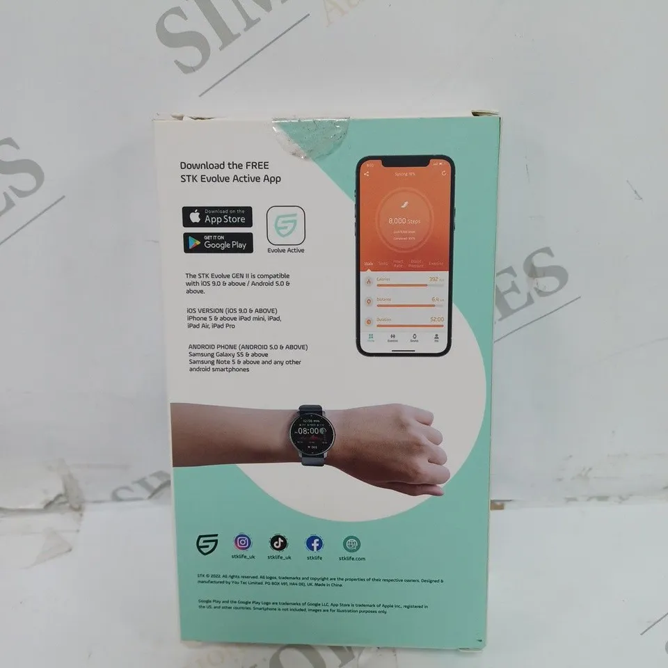 STK EVOLVE GEN 2 SMARTWATCH- BLACK