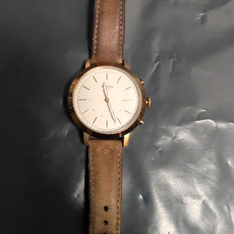 Fossil Leather Strap Watch