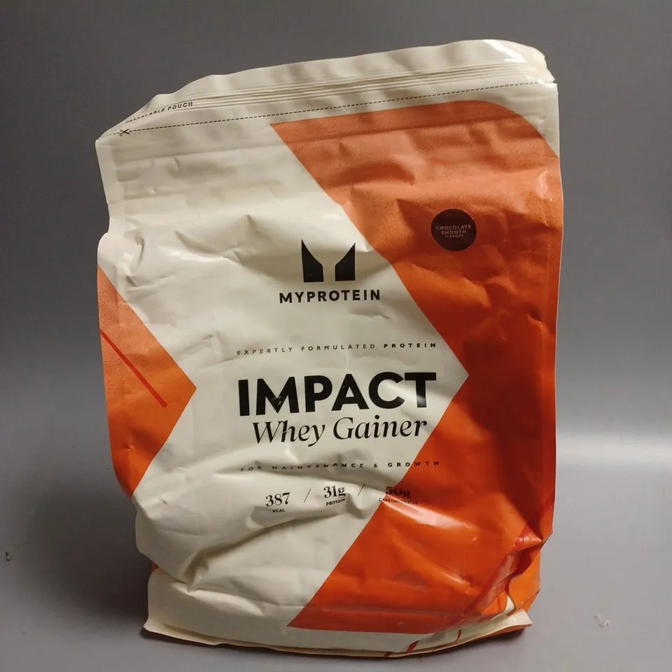 SEALED MY PROTEIN IMPACT WHEY GAINER - CHOCOLATE SMOOTH 2.5KG