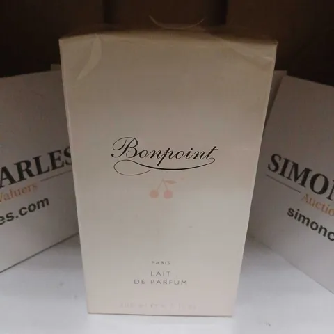 BOXED AND SEALED BONPOINT PARIS LAIT DE PARFUM 200ML