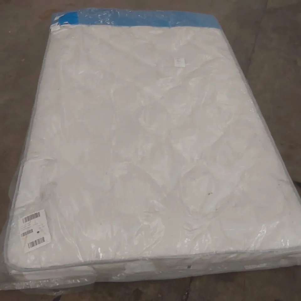 QUALITY BAGGED 120CM AIRSPRUNG MICRO QUILT SMALL DOUBLE MATTRESS