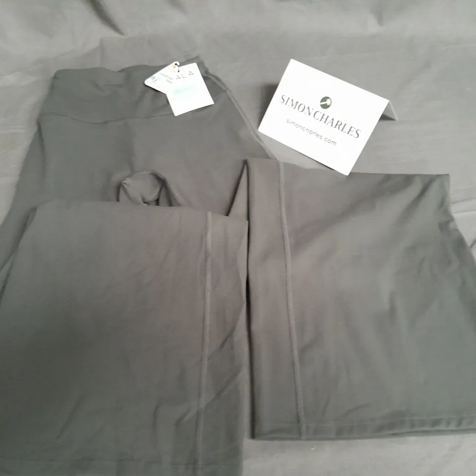 TALA DAYFLEX HIGH WAISTED STRAIGHT LEG YOGA PANTS IN DARK OLIVE - EXTRA SMALL