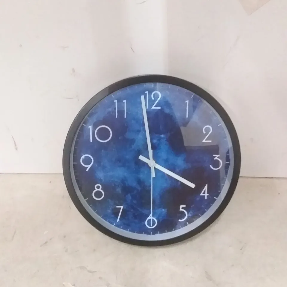 LUMINOUS WALL CLOCK ( BLUE )