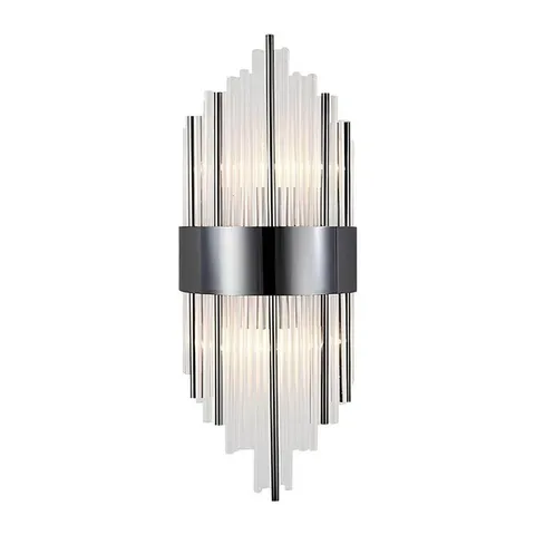 BOXED LALI - MODERN PICTURE WALL LIGHT GLASS SCONCE WITH E14 BULB FIXTURE