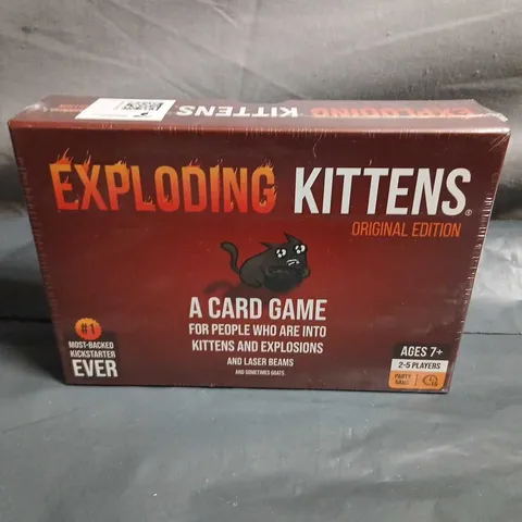 EXPLODING KITTENS – ORIGINAL EDITION CARD GAME (BOXED)