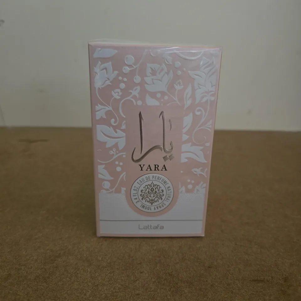 BOXED AND YARA LATTAFA EAU DE PERFUME 100ML