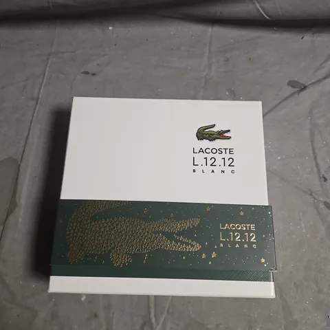 LACOSTE L.12.12 BLANC GIFT SET – EEAU DE TOILETTE 50ML + SHOWER GEL 100ML