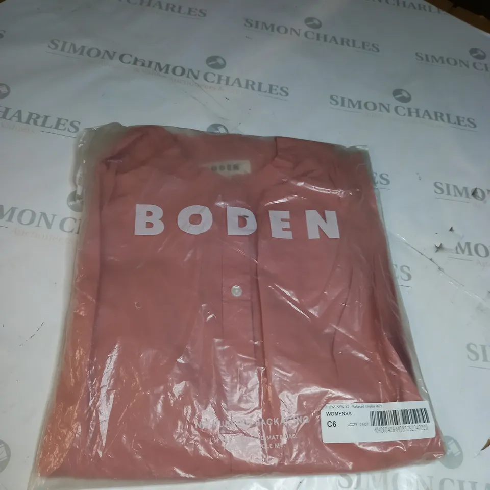 BODEN RELAXED SHIRT SIZE 12