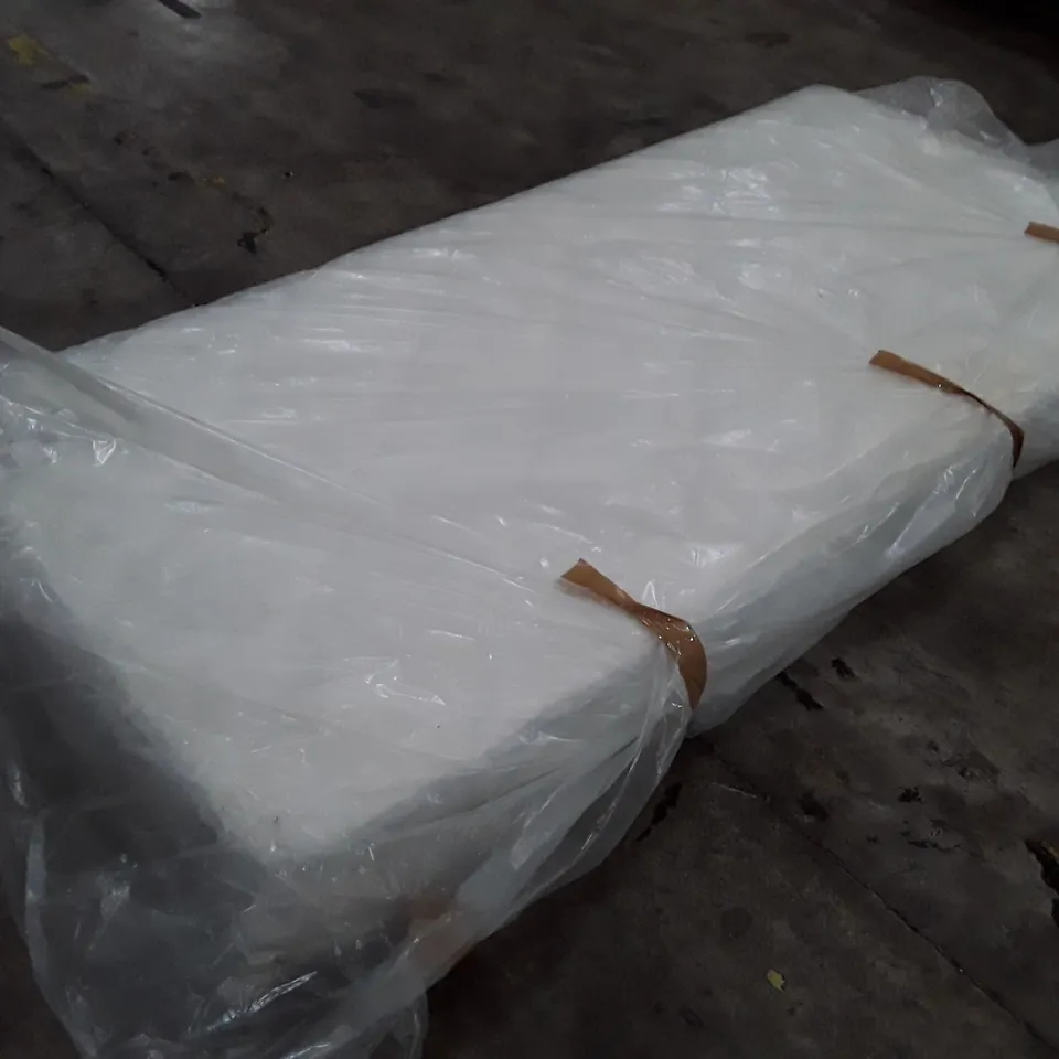 BAGGED DESIGNER SINGLE 90CM AIRSPRUNG LUXURY QUILTED MEDIUM MATTRESS RRP £251.1