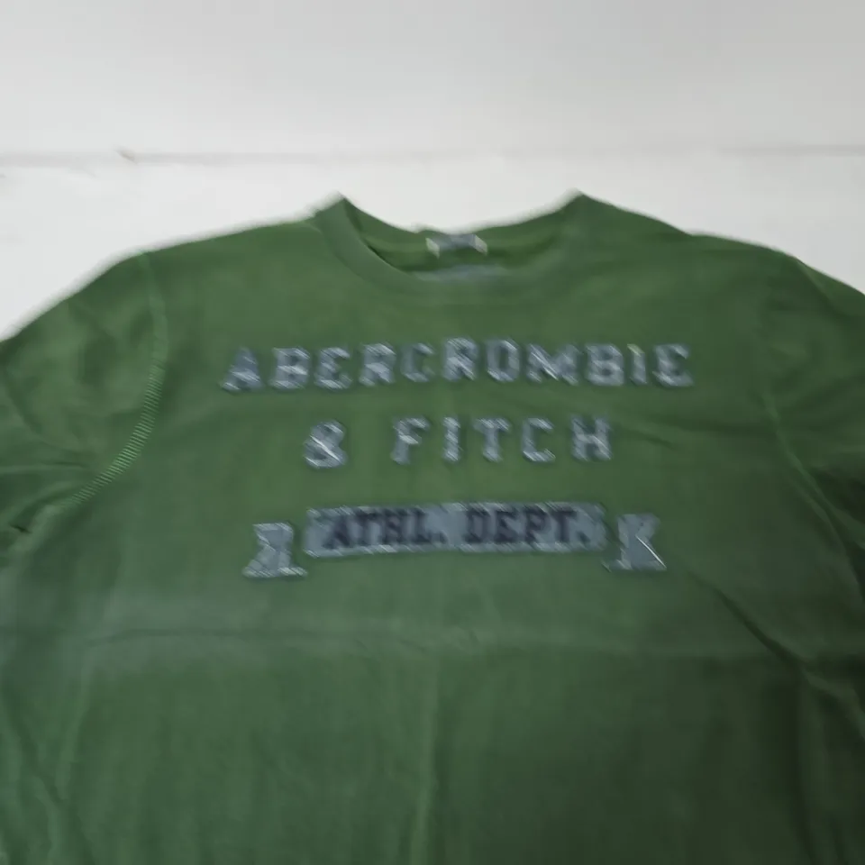 ABERCROMBIE & FITCH ATHLETIC DEPT T-SHIRT – GREEN - XL