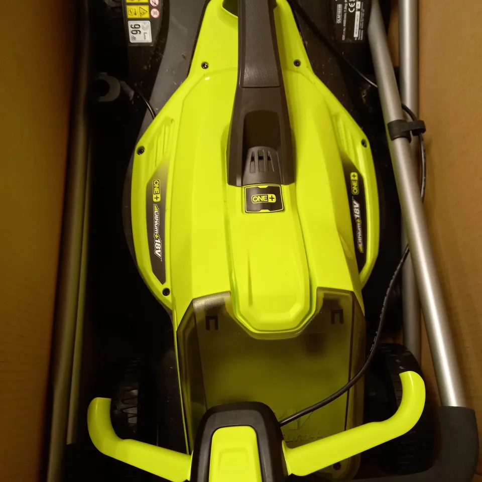 RYOBI OLM1833B 18V ONE+ CORDLESS 33CM LAWNMOWER