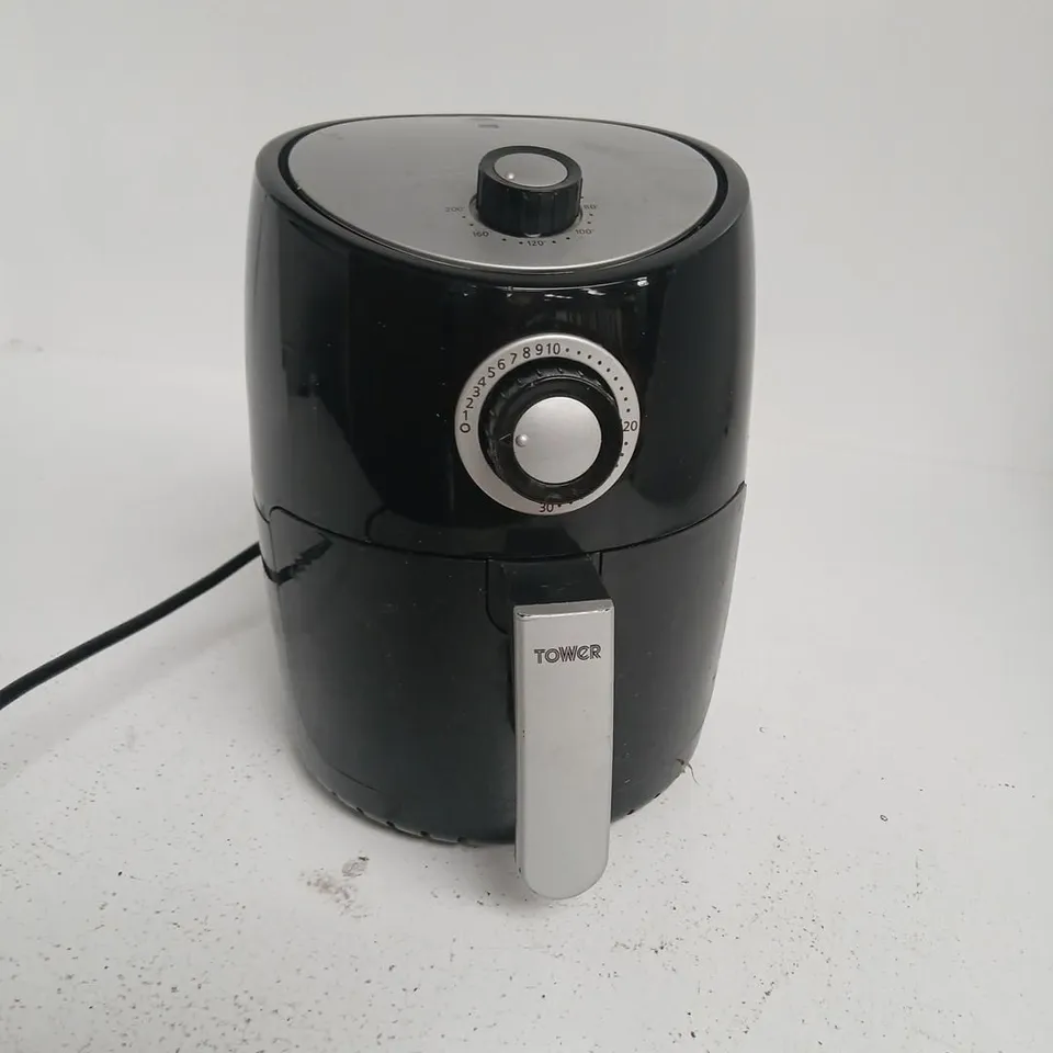 TOWER AIR FRYER BLACK – MODEL T1 7023 – 1000W, 220-240V