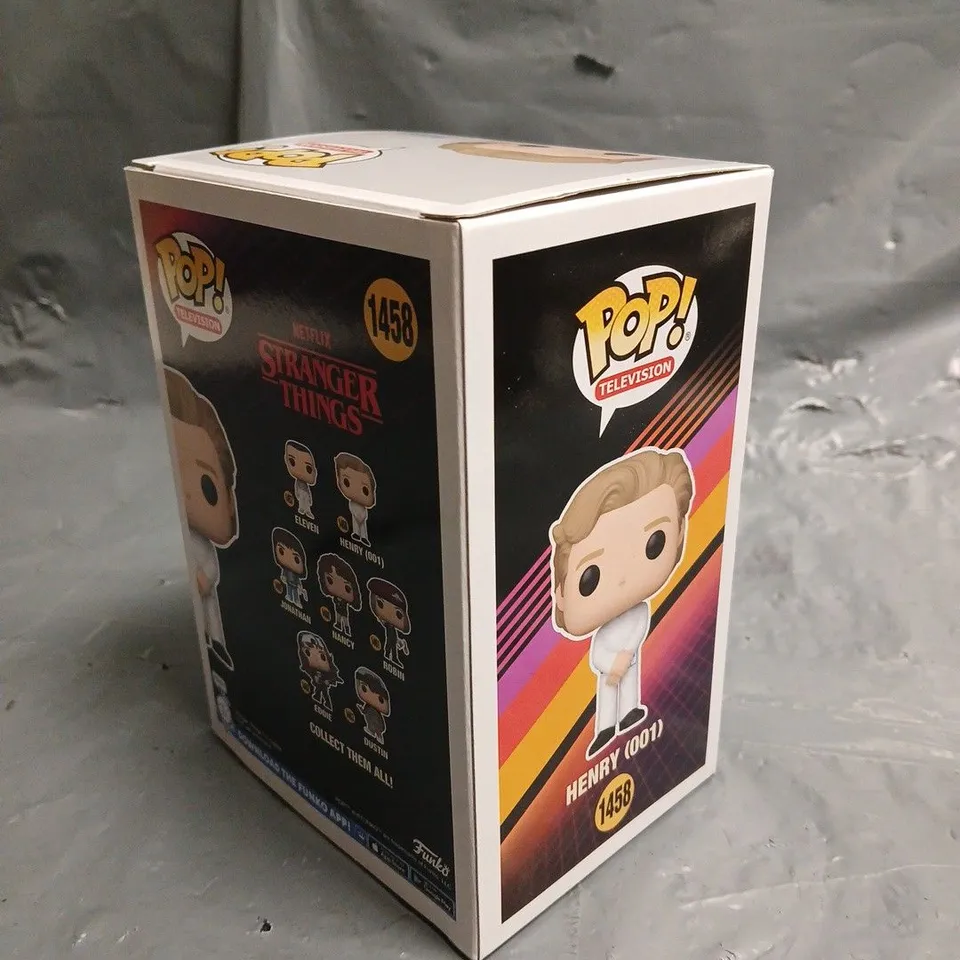 POP TELEVISION THE STRANGER THINGS HENRY 001 VINYL FIGURINE - 1458