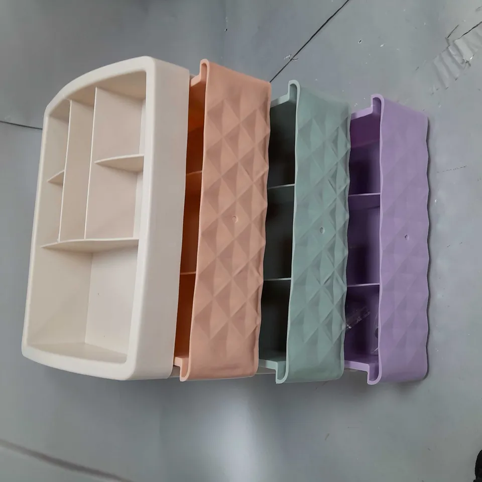 CRYSTAL 3 DRAWER STORAGE UNIT