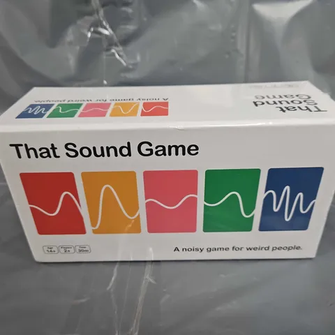 BOXED AND SEALED THAT SOUND GAME