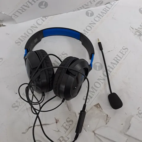 TURTLE BEACH RECON 50P WIRED GAMING HEADSET FOR PLAYSTATION, BLACK