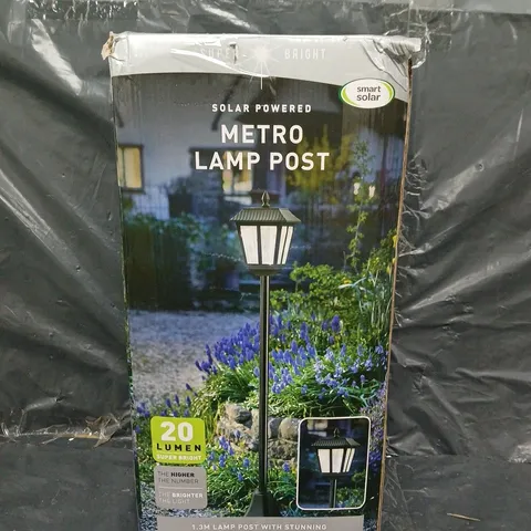 METRO SOLAR LAMP POST 