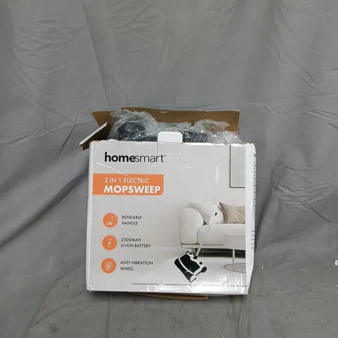 HOMESMART 2-IN-1 ELECTRIC MOPSWEEP – BOXED