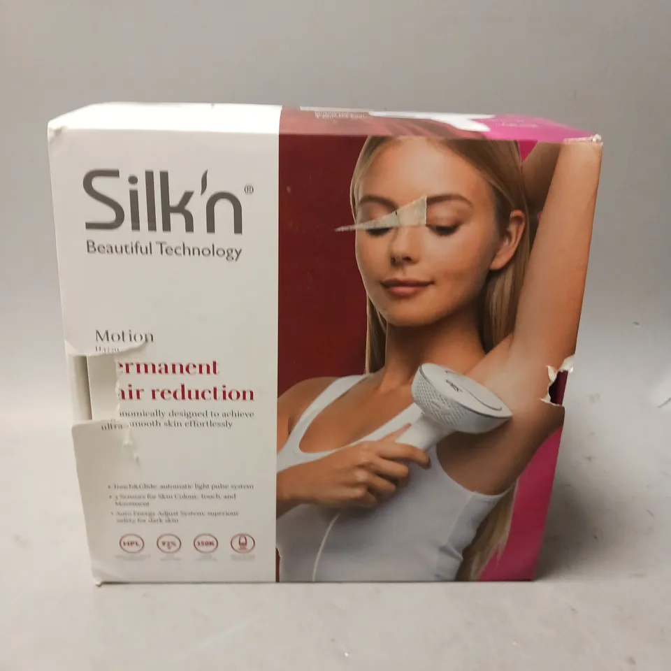 SILK'N MOTION H3220 PERMANENT HAIR REDUCTION SYSTEM