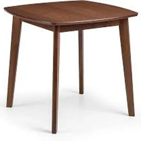 BOXED JULIAN BOWEN LENNOX SQUARE DINING TABLE - WALNUT (1 BOX)