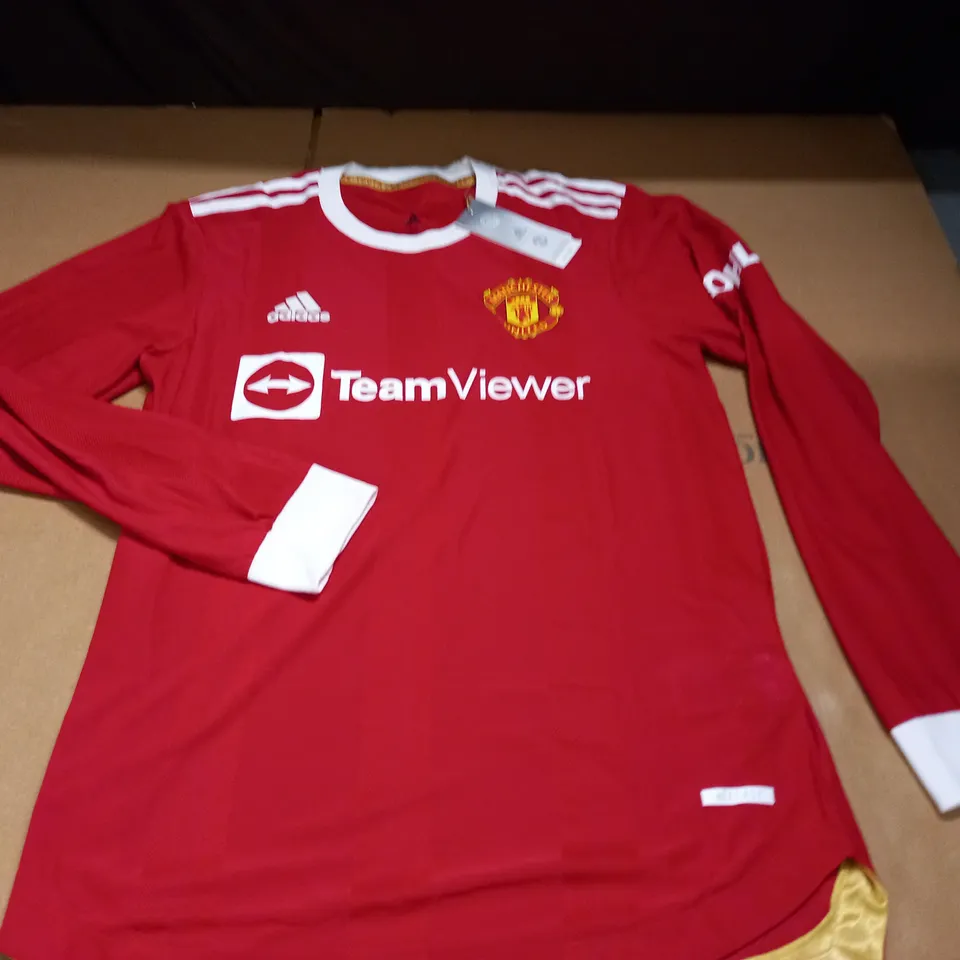 MANCHESTER UNITED F.C. LONG SLEEVE JERSEY - M