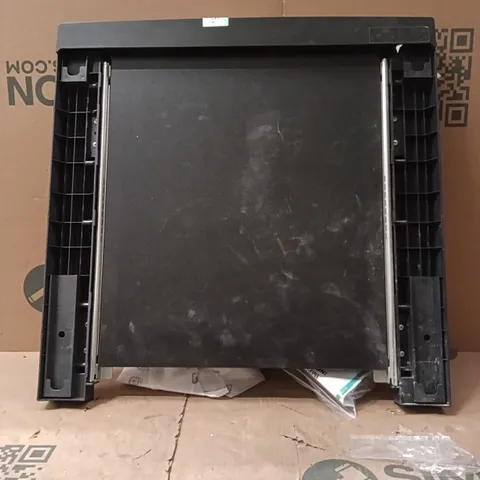 BOXED HISENSE WZXX90-BEB001-000 LAUNDRY STACKING KIT - BLACK