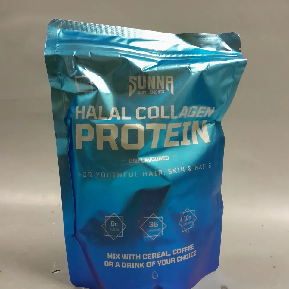 SEALED SUNNA HALAL COLLAGEN PROTEIN - UNFLAVOURED - 250G