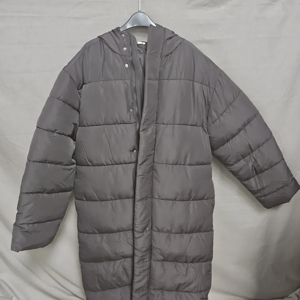 COLLUSION PUFFER COAT – LONG DOWN JACKET, UK SIZE M