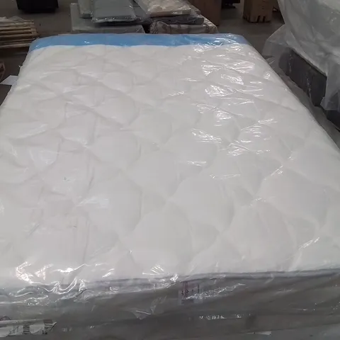 QUALITY BAGGED DOUBLE 135cm AIRSPRUNG LUXURY QUILTED MEDIUM MATTRESS