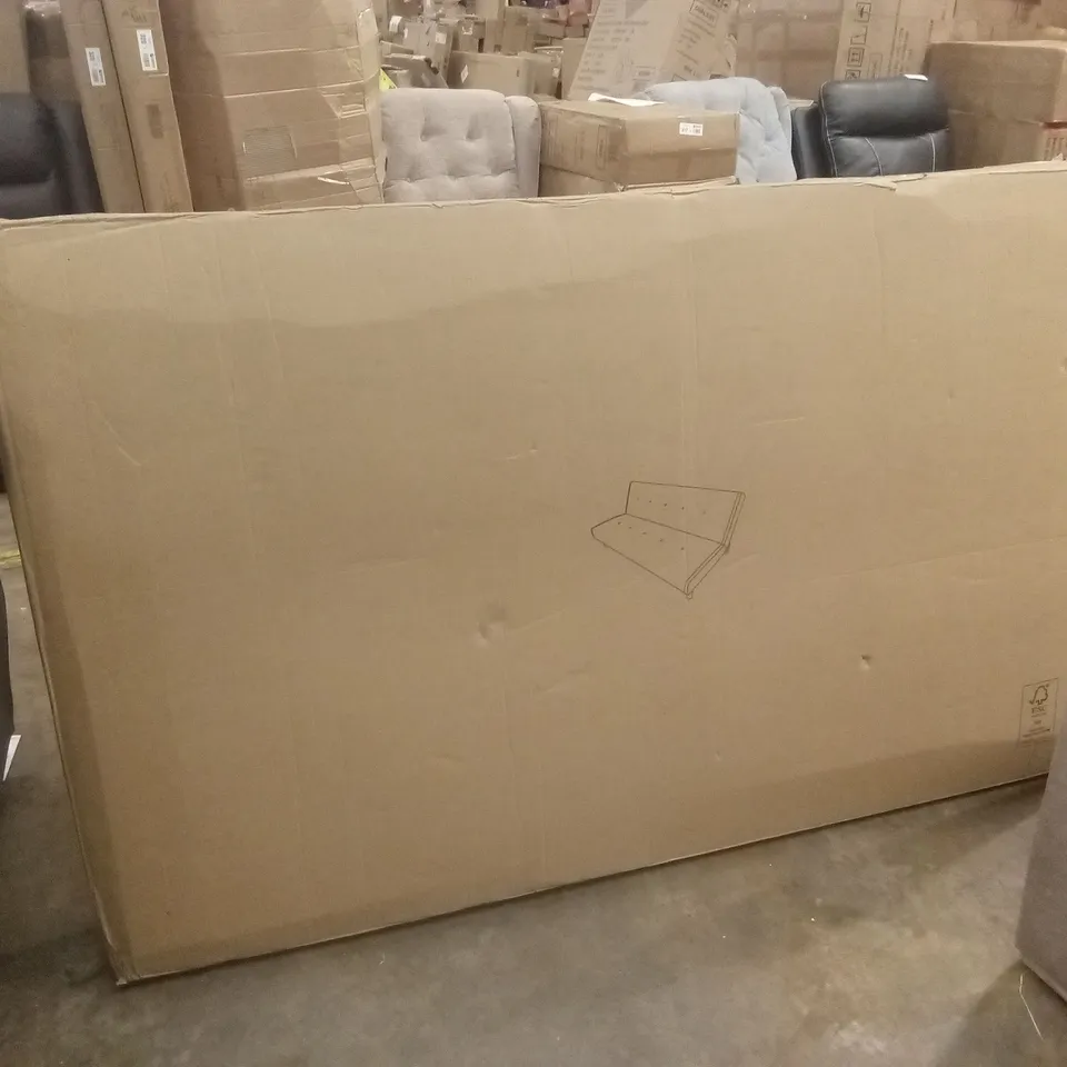 BOXED DAX FABRIC SOFA BED - DARK GREY (1 BOX) RRP £229