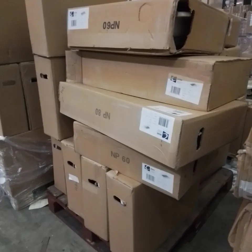 PALLET TO CONTAIN A LARGE ASSORTMENT OF BATHROOM VANITY BASINS