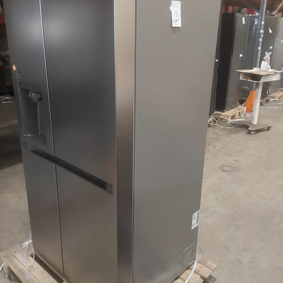LG GSLC41PYPE FREESTANDING 60/40 AMERICAN FRIDGE FREEZER, SILVER