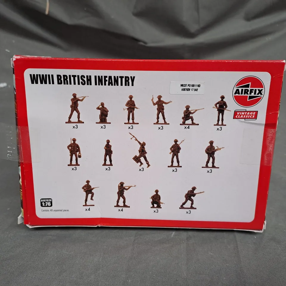 WW2 BRITISH INFANTRY MODEL FIGURES