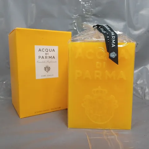ACQUA DI PARMA CUBO GIALLO SCENTED CANDLE - YELLOW CUBE