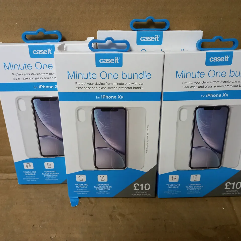 MINUTE ONE PROTECT BUNDLE FOR IPHONE XR